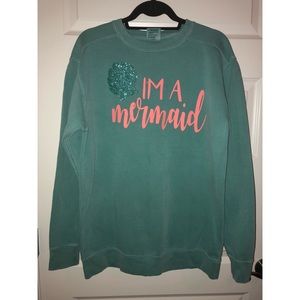 MERMAID COMFORT COLOR SWEATSHIRT